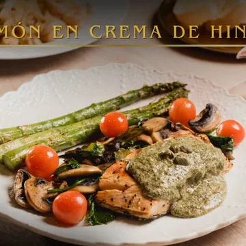 Salmón en Crema de Hinojo